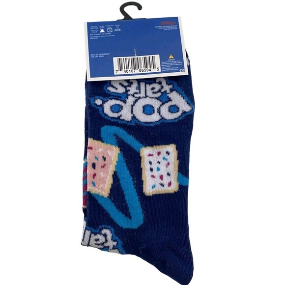 Novelty Funny Crew Socks: Nissin Cup Noodles Mtn Dew Moon Pie Pop Tarts - Picture 12 of 13